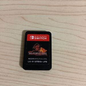 任天堂SWITCHソフト　 サガ スカーレット グレイス 緋色の野望 -中古　ソフトのみ