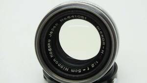 641051■レンズ Nikon ニコン NIKKOR-H・C 5cm F2 Lマウント レンジファインダー用