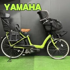 電動自転車 YAMAHA PAS kiss キミドリ 3人乗り対応　57