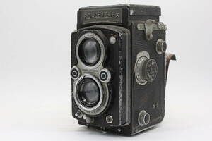 【返品保証】 ローライ Rolleiflex Carl Zeiss Jena Tessar 7.5cm F3.5 二眼カメラ v2550