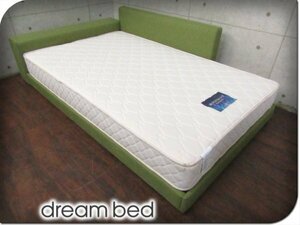 展示品/未使用品/dreambed/高級/ヒューマナイト902SPP/ハグミル2401CT A(161)/サイドツキSDフレーム/セミダブルベッド/24万/yykn1074k