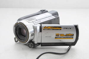 [キ MAU42]動作品 SONY HDR-XR500V デジタルビデオカメラ HD シルバー 2009年製 Handycam ソニー ハンディカム