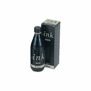 （まとめ買い）パイロット 万年筆インキ 製図用 350ml ブラック INK-350-DR 〔3個セット〕