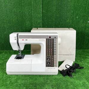 6-477】JANOME/ジャノメ ミシン MODEL 6500 メモリークラフト ハンドクラフト 裁縫 フットペダル付き