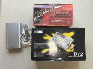 KORG D12　・　YAMAHA　DG-STOMP ・　PLEXTOR　CDドライブ　中古　