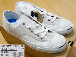 ◆新品未使用 JOURNAL STANDARD 別注 CONVERSE REACT JACK PURCELL 29 cm US10.5 WHITE ◆ コンバース リアクト ジャック パーセル 白