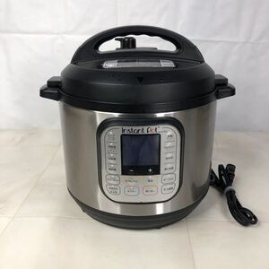 Instant Pot 家庭用電気圧力鍋及び圧力がま Nova Plus 60 水容量：5.7L 内釜：ステンレス（寸法）15.7 X 23.9 cm