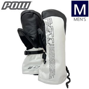 ○22-23 POW KB PRO MITTEN カラー:WHITE Mサイズ パウ グローブ スキー スノーボード