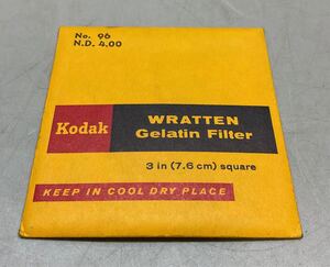  ⑥ 未使用 コダック 7.6cm ラッテンフィルター No.96 N.D.4.00 Kodak 