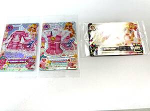 アイカツ 星宮いちご オーロラキスコーデ S.H.Figuarts早期購入特典　4点セット 01-01 P 01-07 P 01-51 R 01-14 P オーロラキス