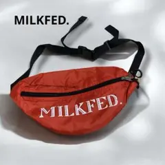 MILKFED ミルクフェド ショルダーバッグ レッド