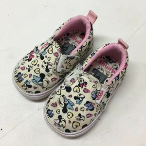 送料無料★VANS Disney バンズ×ディズニー　ミニーちゃん★スリッポン　キッズシューズ★女の子　13㎝#50711s226