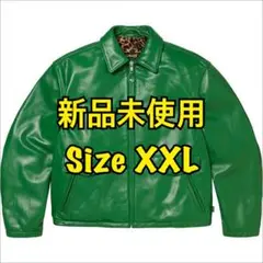 Supreme Schott Leather Racer Jacket xxl