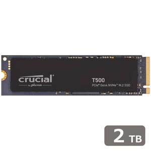 ■ Crucial（クルーシャル） T500 2TB PCIe Gen4 NVMe M.2(Type2280) CT2000T500SSD8JP