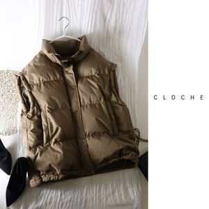 超美品☆クロシェ CLOCHE☆オーバーサイズ ダウンベスト☆A-O 7099