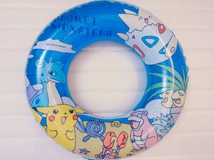 ①.レア ポケモン 浮き輪55cm 空気ビニール 空ビ うきわ ピカチュウ ポケットモンスター inflatable Pokemon PoolToys SwimRing Pikachu