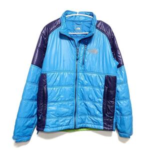 THE NORTH FACE　ザ ノースフェイス　ダウンジャケット　S　ブルー　Excelloft