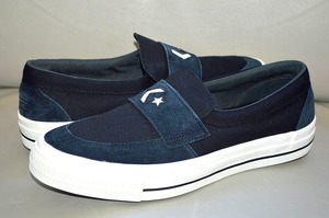 新品未使用 CONVERSE コンバース CS LOAFER SK SKATEBOARDING ローファー 黒 1CL665 US7.5 26センチ ブラック 送料無料