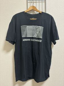 ［ARMANI EXCHANGE］アルマーニエクスチェンジ　半袖Tシャツ ブラック　M Y2969