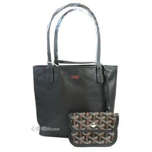 ≪新品≫ GOYARD ゴヤール アンジュ ミニ ブラック 黒 トート ポーチ ANJOU MINI Black Tote