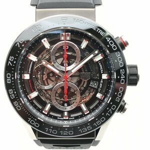 【OH済み】 TAG HEUER タグホイヤー カレラ キャリバー CAR2A1Z ホイヤー01 クロノグラフ デイト 自動巻き メンズ 動作品