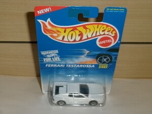 ☆HotWheels 497 FERRARI TESTAROSSA 白