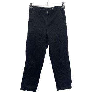 Dickies ワーク・ペインターパンツ W30 ディッキーズ ブラック ロゴ 古着卸 アメリカ仕入 2305-120