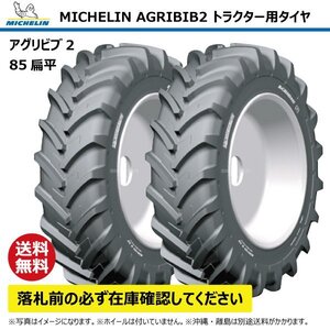 2本 520/85R42 162A8 TL トラクター タイヤ ミシュラン アグリビブ2 85扁平 互換:20.8R42 208R42 MICHELIN AGRIBIB2 ラジアル