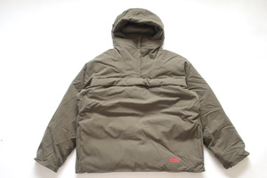 (XL)Supreme Hooded Down PulloverシュプリームダウンプルオーバーOLIVEオリーブ