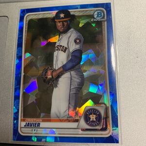 2020 bowman sapphire Cristian Javier