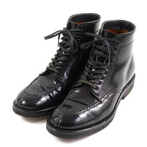 良品○ALDEN オールデン 4545H TANKER BOOTS タンカーブーツ ミリタリーラスト ノルウィージャンフロント コードバン ブーツ 7.5 USA製