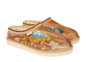 Palace × UGG Tasman Slipper Burnt Camo "Chestnut" 29cm 1172070-CTCM