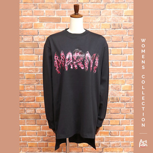 1円/秋冬/MARNI/IT38サイズ/訳 ビッグシルエット ロング Tシャツ THJE0129PP イタリア製 インポート マルニ 新品/黒/ブラック/jy101/