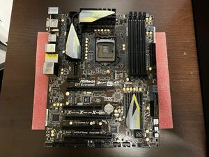 『補修品の為ジャンク』 ASRock Z77 Extreme6 LGA1151 マザーボード IOバックパネル付属