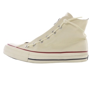 コンバース CONVERSE オールスター All Star 100 HI ハイカットスニーカー Nonnative WACKO MARIA 24cm アイボリー 1SC775 /SR17 レディー