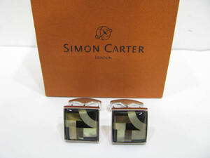 ★中古品★SIMON CARTER サイモン カーター カフス