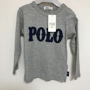 １００サイズ☆POLO baby☆長袖Tシャツ☆グレー☆