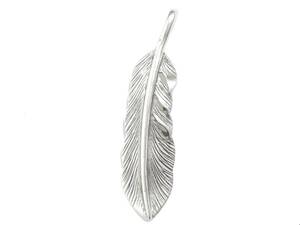 インディアンジュエリー　シルバー925　フェザー　デザイン　シルバーネックレス　シルバーペンダント　シルバーアクセサリー　silver925