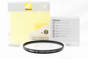 ☆送料無料☆ Nikon ニコン NC 77mm 元箱・ケース・説明書付き #24053106