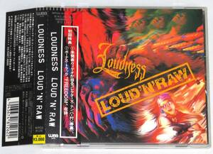 LOUDNESS LOUD ‘N’ RAW 1995年初回盤ボーナストラック+ナンバリング帯付き WPCR-8126 ラウドネス ラウド・アンド・ロウ