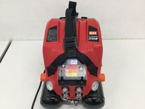 ●営KZ522-160 【通電確認済み】 MAX マックス スーパーエア・コンプレッサ AK-HL1110E 常圧 高圧 エアー工具 エアーツール