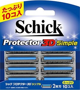 シック Schick プロテクター3D シンプル 替刃 (10コ入)