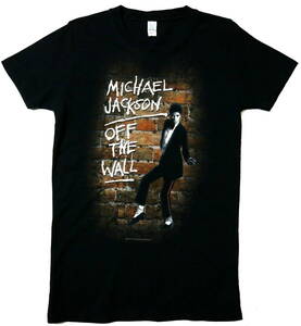 程度良好！◆MICHAEL JACKSON マイケルジャクソン OFF THE WALL 半袖Tシャツ◆女性Mサイズ