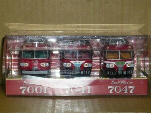 チョロＱ電車 名古屋鉄道 パノラマカー700170417047 3台セット