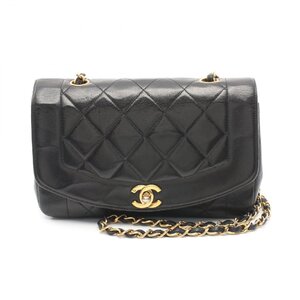 シャネル マトラッセ ダイアナフラップ ブランドオフ CHANEL その他 ショルダーバッグ ラムスキン 中古 レディ