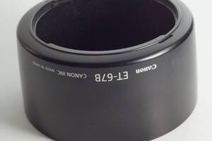 影PG【並品 送料無料】CANON ET-67B EF-S60mm F2.8マクロ USM 用 キャノン キヤノン レンズフード