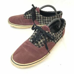 ヴァンズ/VANS★スエードスニーカー【28.5/バーガンディ/BURGUNDY】sneakers/Shoes/trainers◆E-53