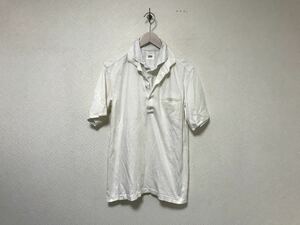 本物タケオキクチTAKEOKIKUCHIコットン襟シャツレイヤード半袖ポロシャツメンズサーフアメカジビジネススーツゴルフXL白ホワイト4