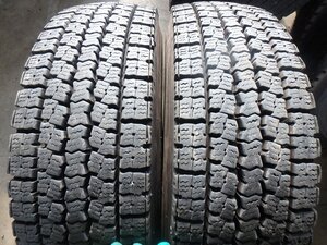 L969 バリ溝 2023年製 送料無料【245/80R17.5 133/131】トーヨー M919 スタッドレス 2本 約8.5分山