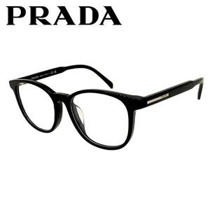 PRADA プラダ メガネフレーム 眼鏡 めがね pra15vf-16k1o1 ブラック ブランド